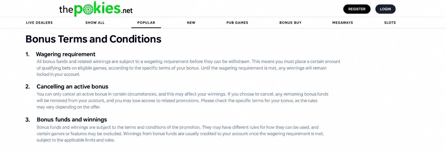 Bonus terms behind disputes at the pokies australia