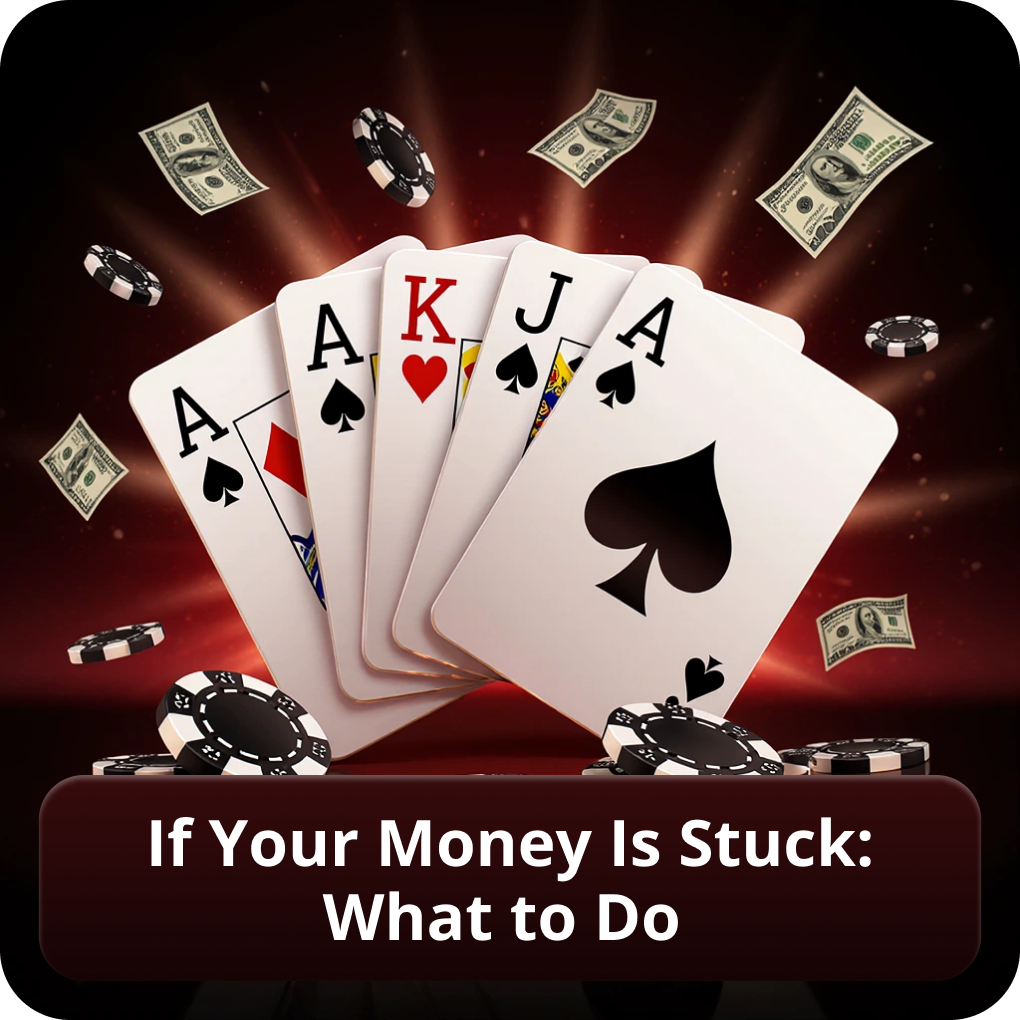 If Your Money Is Stuck: What to Do
